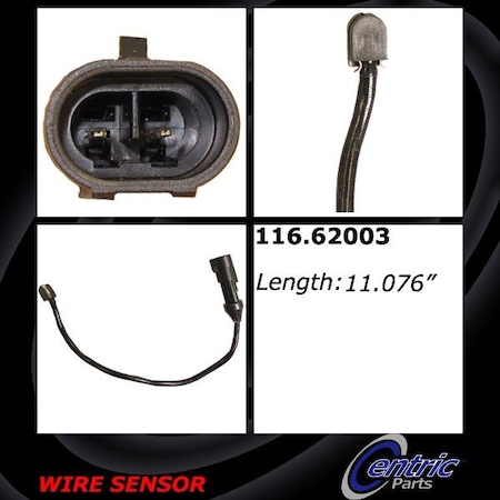 Centric Parts Brake Pad Sensor Wires, 116.62003 116.62003